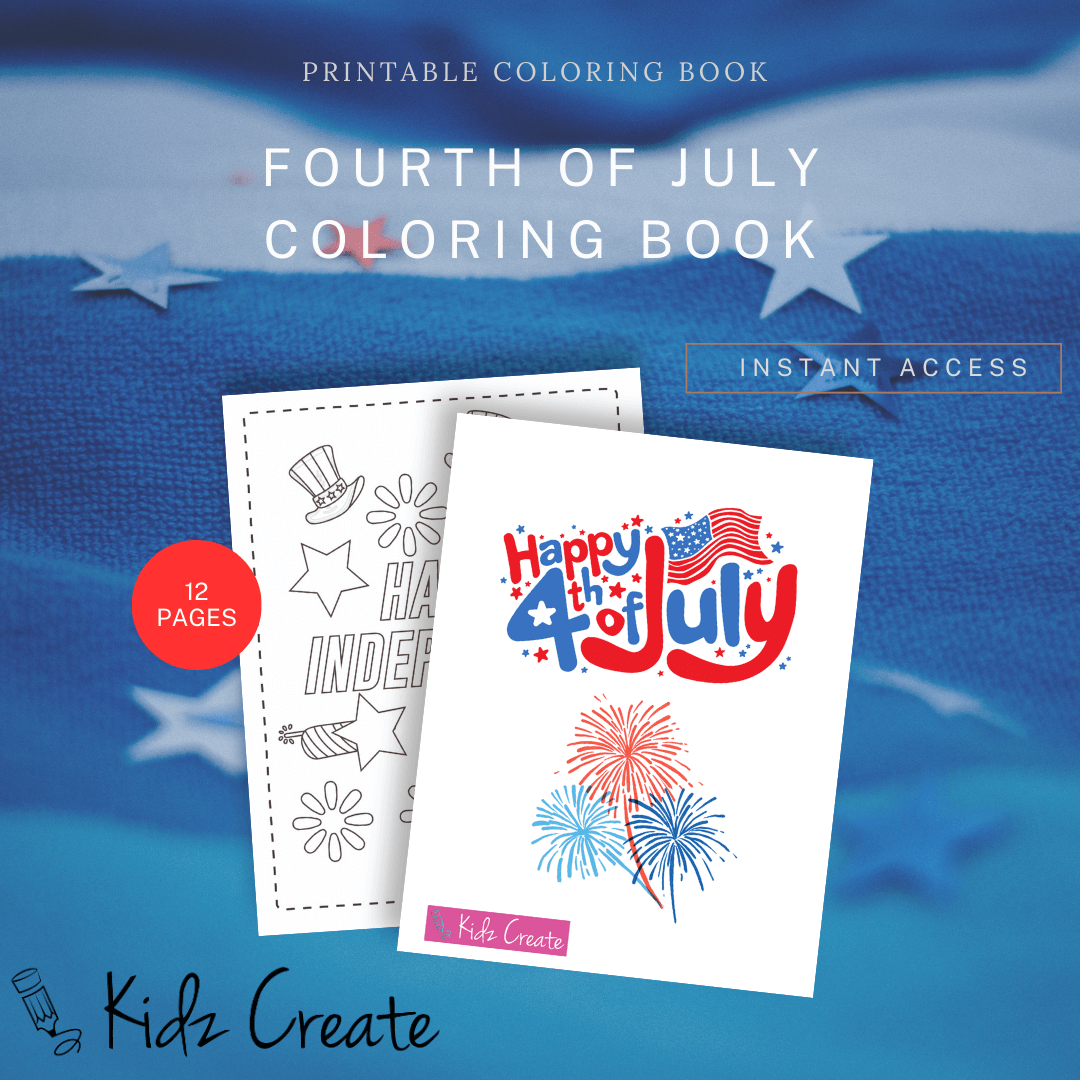 coloring book pages for 4th of july