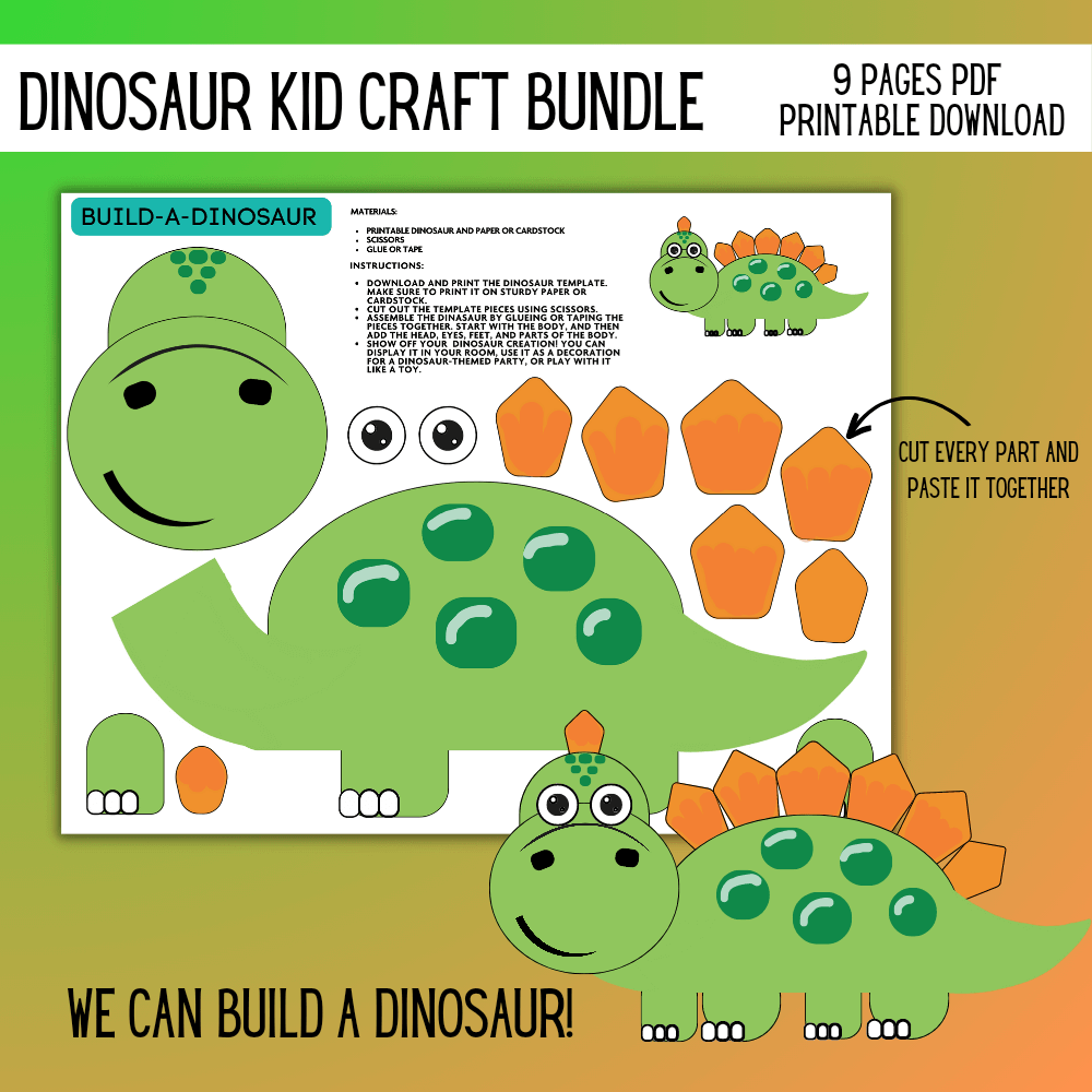 Make your own dinosaur