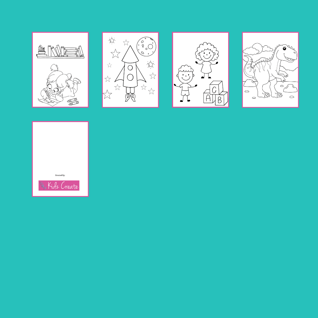 Second preview of coloring book