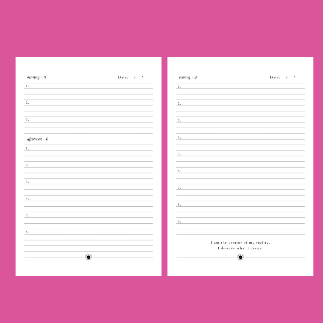 Manifestation & Affirmation Workbook