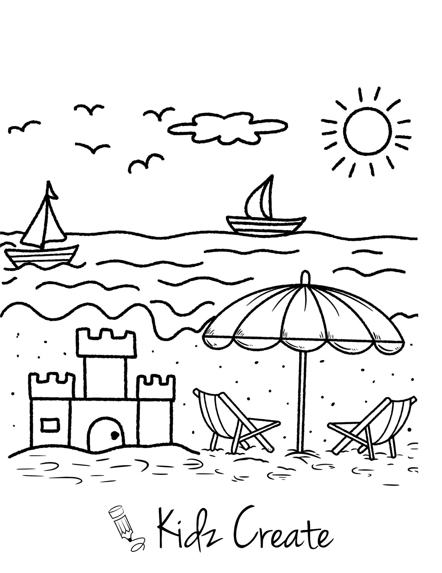 Free Coloring Page!