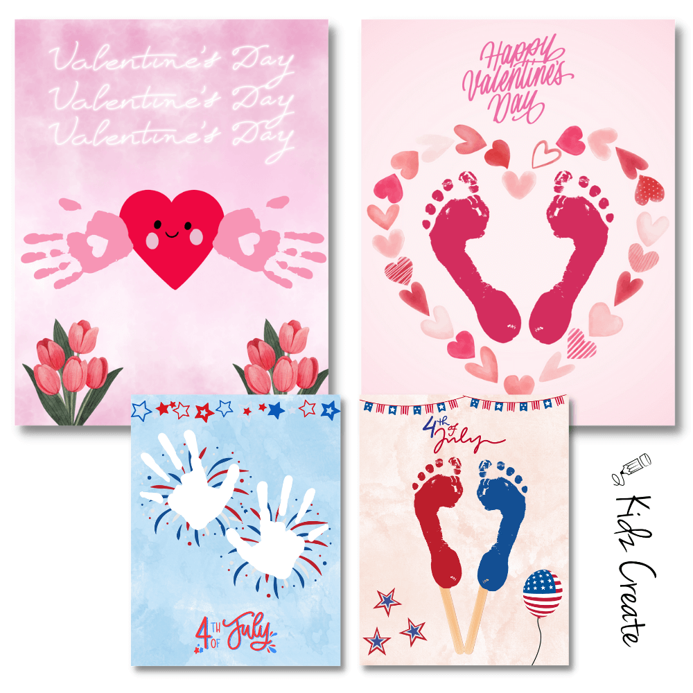 Handprint craft for kids