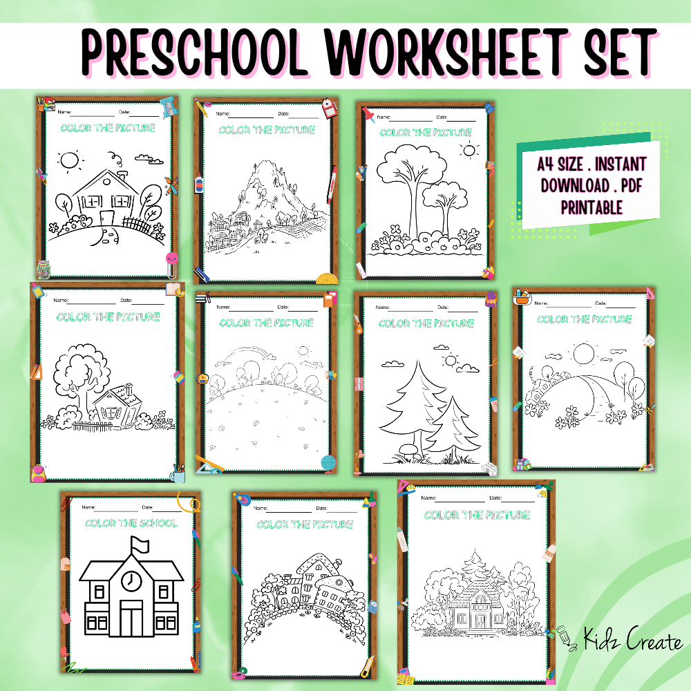 Printable Worksheets for Kids