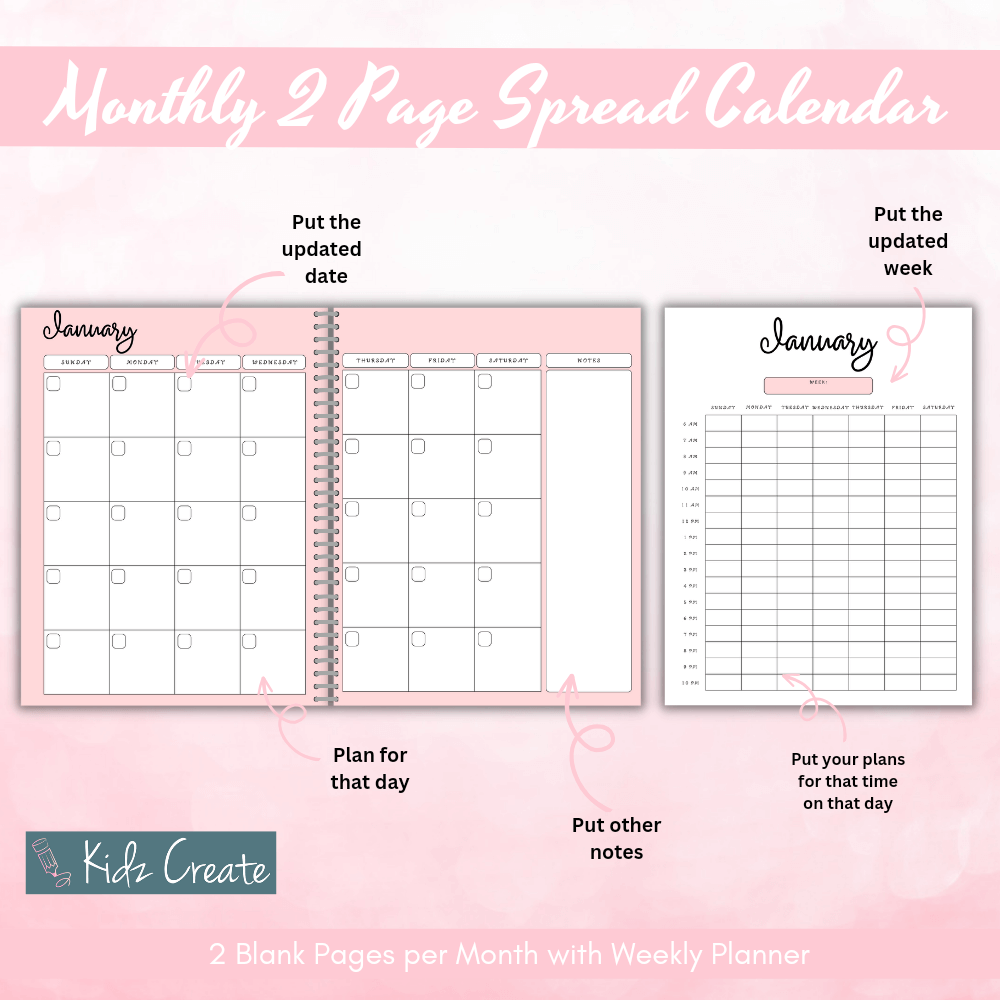 Printable homeschool planner