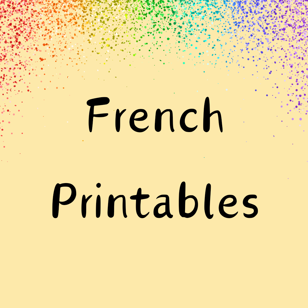 French Printables