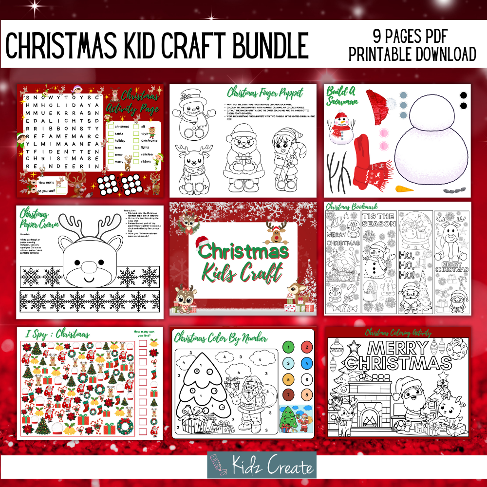 Ultimate Christmas Activity Bundle