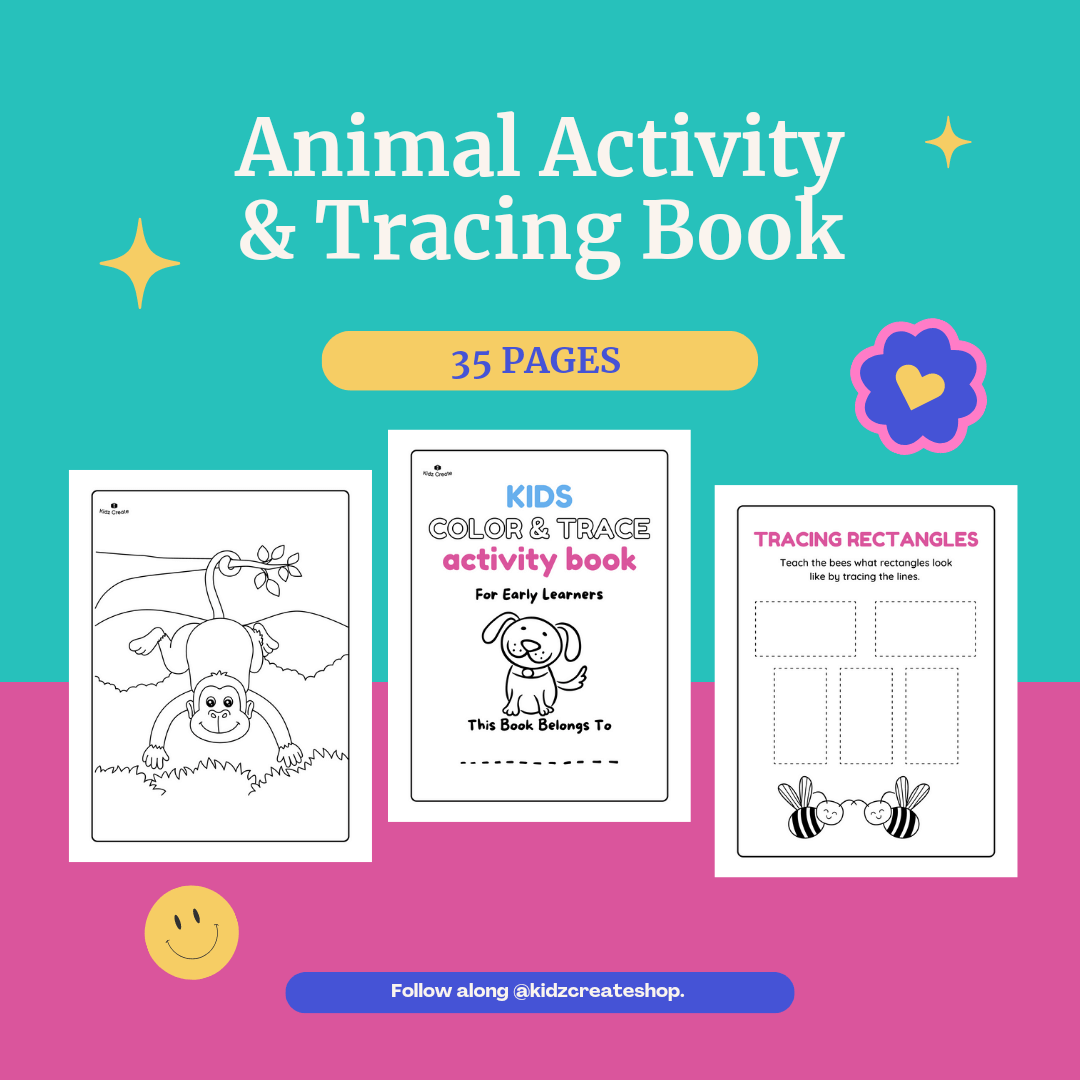 Animal activity & Tracing book