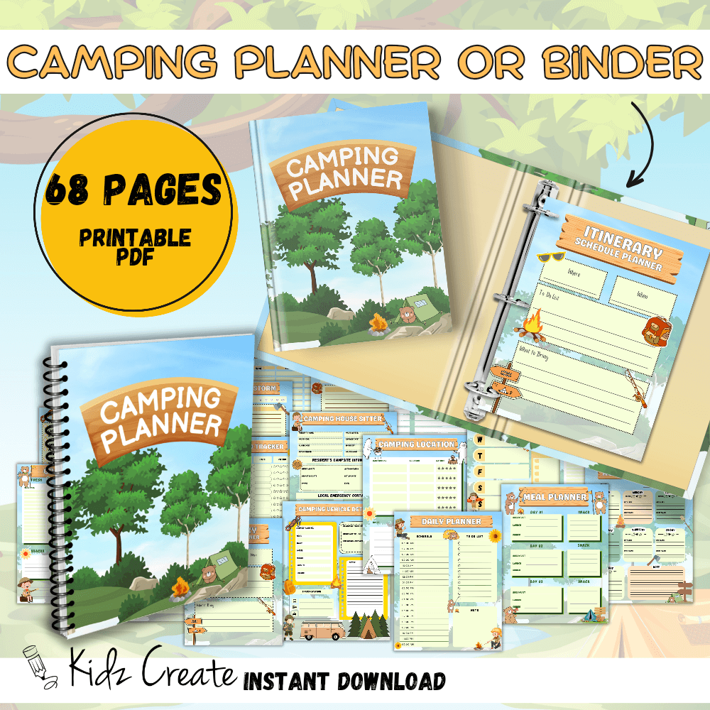 Printable Camping Planner 