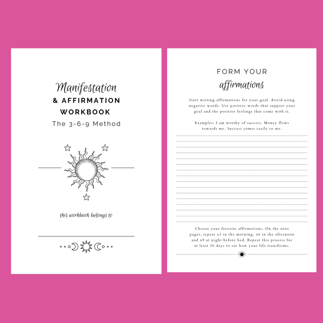 Manifestation & Affirmation Workbook 