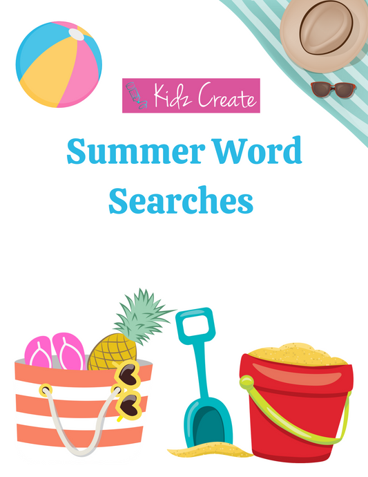 Summer Word Searches Printable 