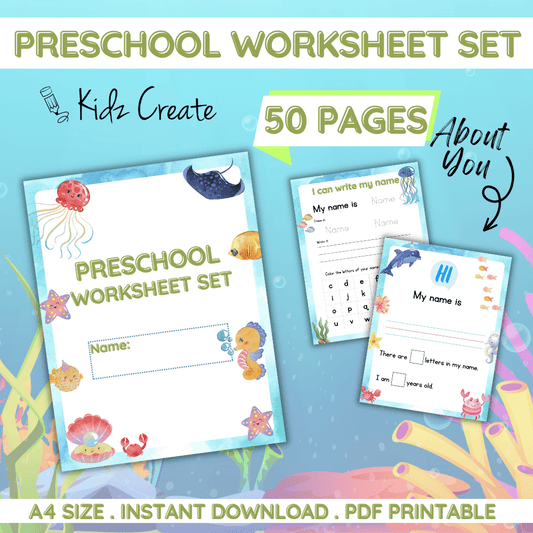 Printable Preschool Worksheets 