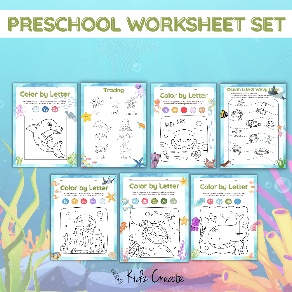 Printable Preschool Worksheets