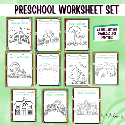 Printable Worksheets for Kids 