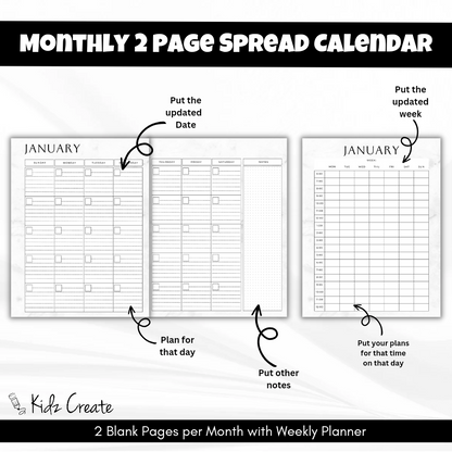 Printable Planner for Students 