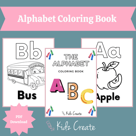 Alphabet Coloring books for kids 