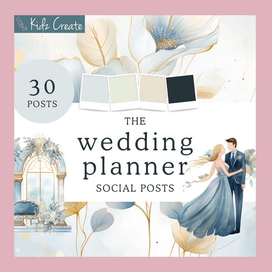 Wedding Planner Social Media Posts