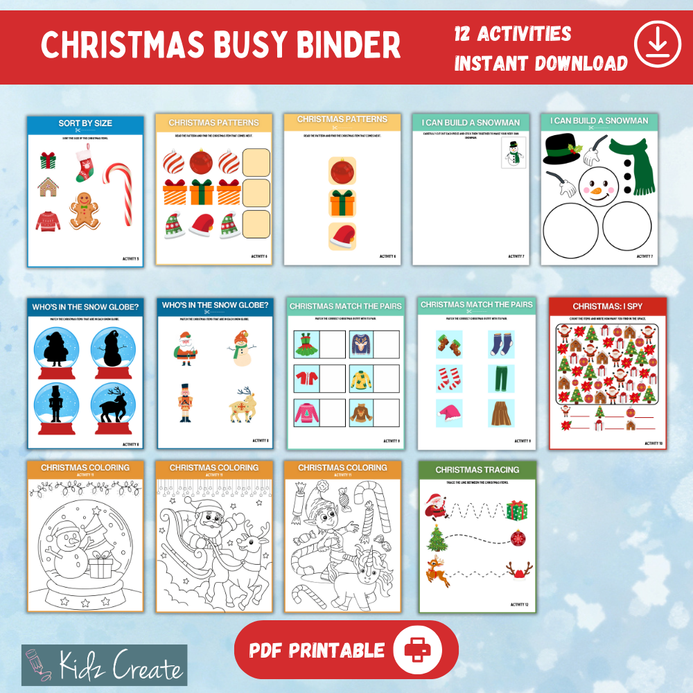 Ultimate Christmas Activity Bundle