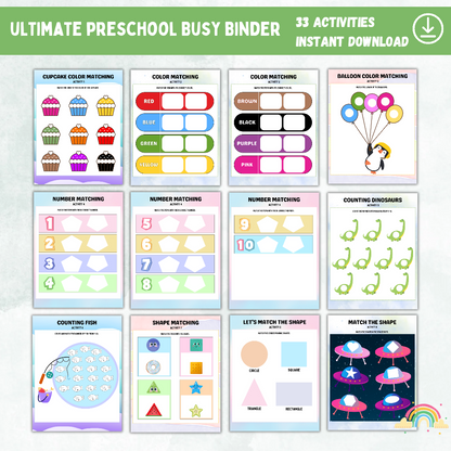 Ultimate Preschool Busy Binder